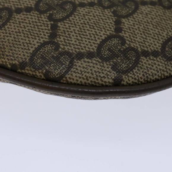 GUCCI GG Supreme Clutch Bag PVC Beige 89 02 503 Auth 68509 - Picture 9 of 16